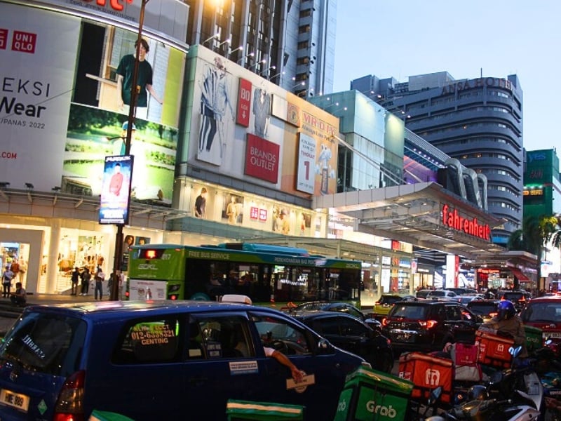 Shopping malls in Bukit Bintang Malls