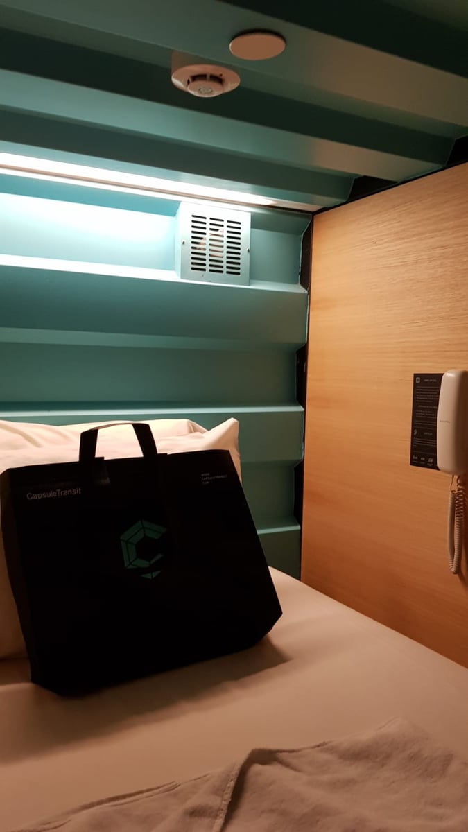 a short 3 hour stop at capsule budget hotel in klia2 airport